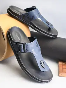 Woakers Men Leather Comfort Sandals