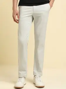 Allen Solly Men Regular Fit Mid-Rise Trousers