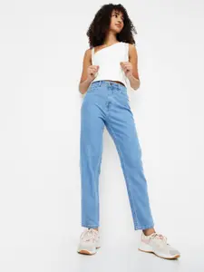 max Women Regular Fit High-Rise Jeans