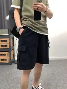 StyleCast x Revolte Men Regular Fit Cargo Shorts