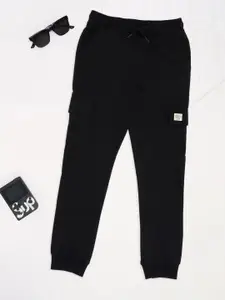 Pantaloons Junior Boys Pure Cotton Mid-Rise Joggers