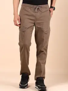V-Mart Men  Regular Fit Mid-Rise Cargo Trousers