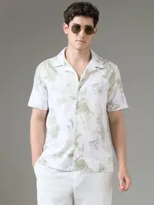 Arrow New York Men Slim Fit Opaque Printed Formal Shirt