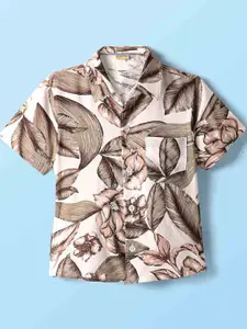 CrayonFlakes Boys Printed Casual Shirt