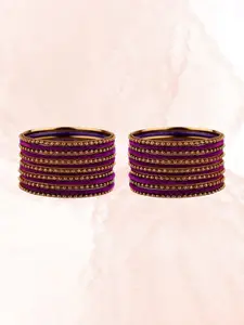 T4 JEWELS Set Of 26 Gold-Plated Bangles