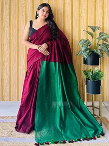 Anouk Pure Cotton Saree with Blouse Piece