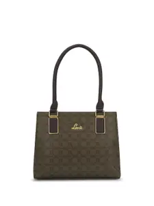 Lavie Printed Structured Satchel with Quilted