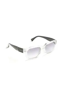OPIUM Men Plastic Crystal Square Sunglasses with UV Protected Lens OP-10323-C03-53