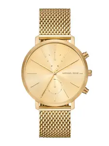 Michael Kors Men Dial & Stainless Steel Straps Analogue Watch AK_MK9210