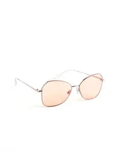 OPIUM Pink Butterfly UV Protected Lens Metal Sunglasses for Women OP-10329-C03-57