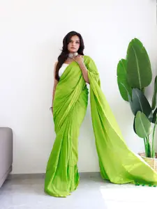 Anouk Solid Pure Cotton Saree