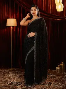 kasee Embellished Beads and Stones Saree
