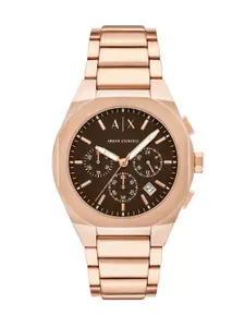 Armani Exchange Men Dial & Stainless Steel Straps Analogue Watch