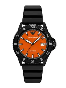 Emporio Armani Men Embellished Dial & Straps Analogue Watch AK_AR11684