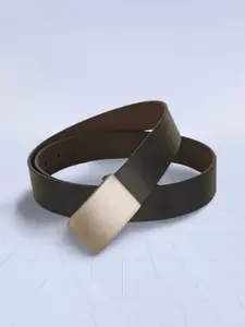 Azibo Men Solid Leather Belt