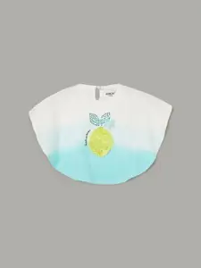 Juniors by Lifestyle Girls Floral Printed Cotton T-shirt