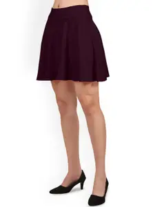 Metronaut Women Flared Mini Skirt