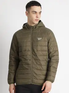 Reebok Hooded Open Front Jacket