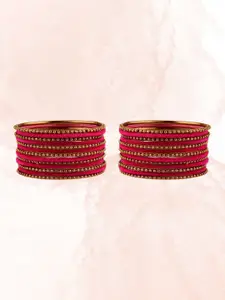 T4 JEWELS Set Of 26 Gold-Plated Bangles