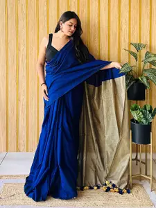 Anouk Women Pure Cotton Khadi Saree