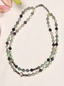 JAYPORE Silver Necklace