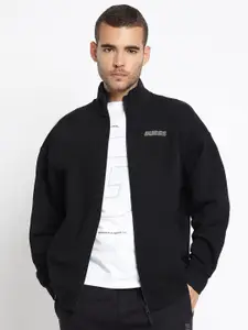 GUESS Men Solid Long Sleeves Sweatshirt