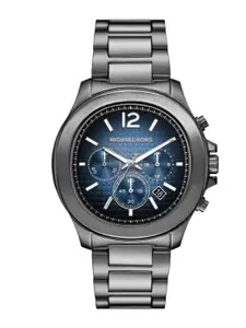 Michael Kors Men Skeleton Dial & Stainless Steel Straps Analogue Watch AK_MK9213