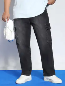 Urbano Plus Men Regular Fit Mid-Rise Heavy Fade Stretchable Jeans