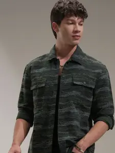 HIGHLANDER Men Comfort Opaque Casual Shirt