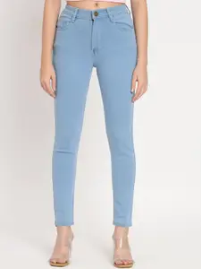 Chemistry Women Cotton Skinny Fit Light Fade Stretchable Jeans