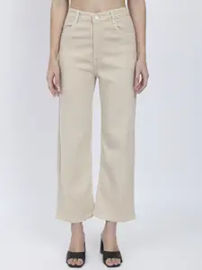 Moda Rapido Women Jean Straight Fit High-Rise Stretchable Denim Jeans