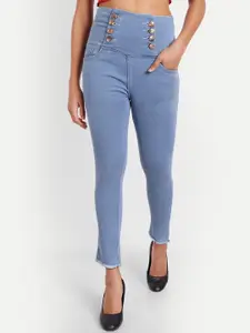 Chemistry Women Cotton Regular Fit High-Rise Stretchable Jeans