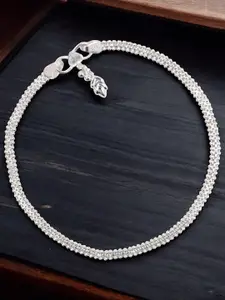 Taraash 925 Sterling Silver-Plated Anklet