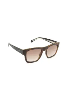OPIUM Men Brown Plastic Wayfarer Sunglasses with UV Protected Lens OP-10267-C02-52