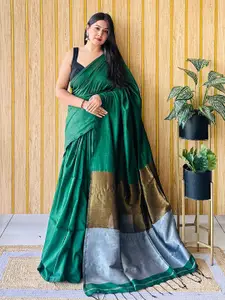Anouk Pure Cotton Plain Saree