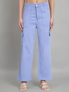 Chemistry Women Jean Relaxed Fit High-Rise Light Fade Stretchable Jeans