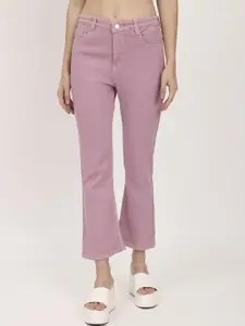 Moda Rapido Women Jean Cotton Bootcut High-Rise Light Fade Jeans