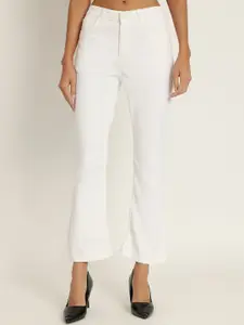 Chemistry Women Cotton Bootcut Mid-Rise Stretchable Jeans