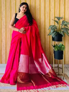 Anouk Pure Cotton Khadi Saree