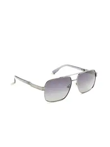 OPIUM Men Navigator Polarised and UV Protected Lens Metal Sunglasses OP-10301-C03-59