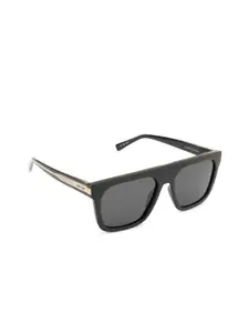 OPIUM Men Plastic Wayfarer Sunglasses with Polarised and UV Protected Lens OP-10275-C01-55