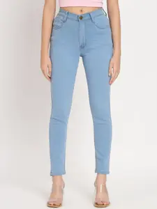 Chemistry Women Jean Skinny Fit High-Rise Light Fade Stretchable Jeans