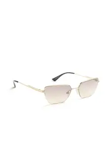 OPIUM Women Gold Cat Eye UV Protected Lens Metal SunglassesOP-10314-C02-54