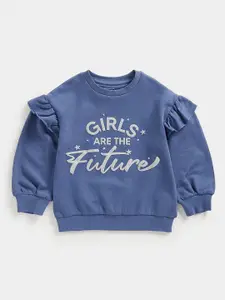 mothercare Girls Printed Pullover Sweatshirt