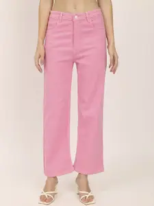 Chemistry Women Jean Straight Fit Mid Rise Stretchable Denim Jeans