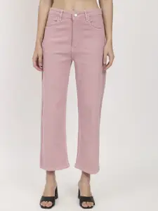 Moda Rapido Women Jean Straight Fit High-Rise Light Fade Stretchable Jeans