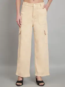 Chemistry Women Cotton Relaxed Fit Mid-Rise Stretchable Jeans