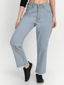 Chemistry Women Jean Straight Fit High-Rise Light Fade Jeans