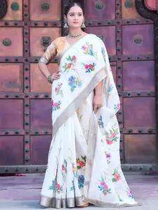 Anouk Floral Printed Saree
