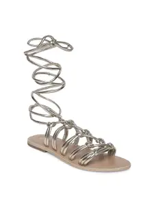 Tao Paris Women Open-Toe High Top Gladiators